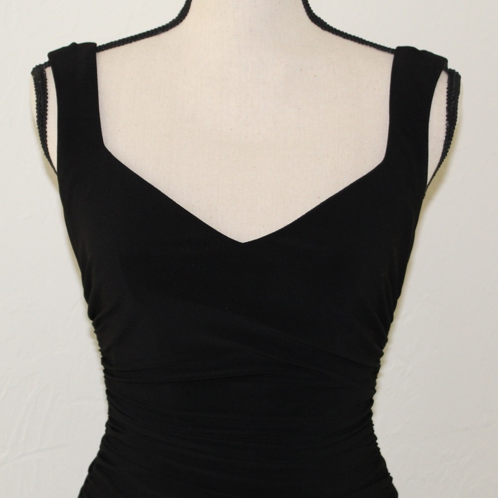 Laundry by Shelli Segal black maxi dress